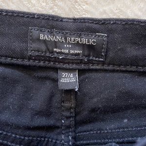 Banana Republic High Rise Skinny Jeans